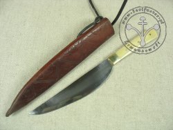 KS-010 Nóż średniowieczny w kościanej oprawie