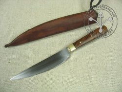 KS-005 Nóż średniowieczny w drewnianej oprawie