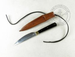 KS-054 Nóż średniowieczny w rogowej oprawie - mały